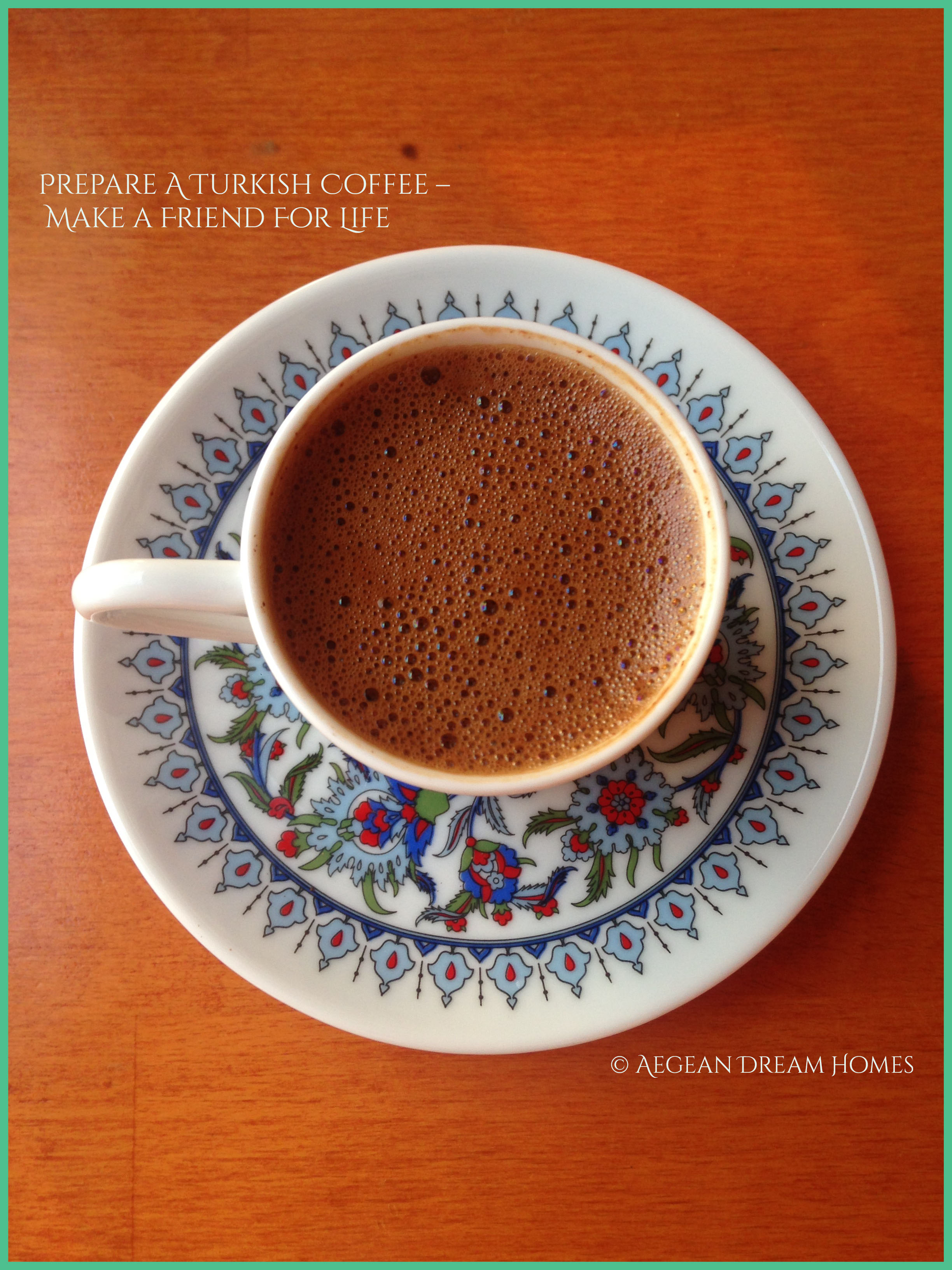 How to prepare Turkish Coffee